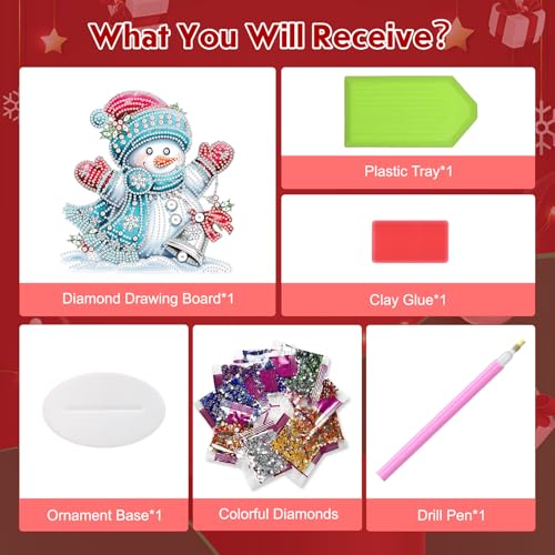 Christmas Diamond Art Tabletop Kits