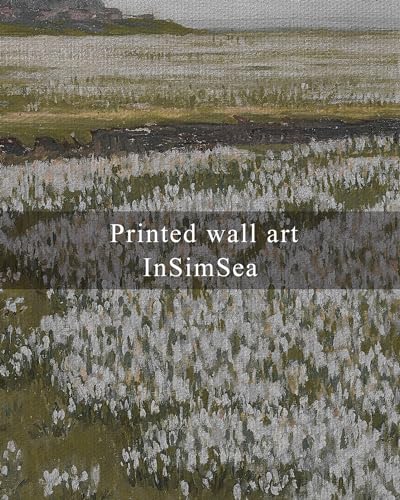 Framed Canvas Wall Art Vintage Decor