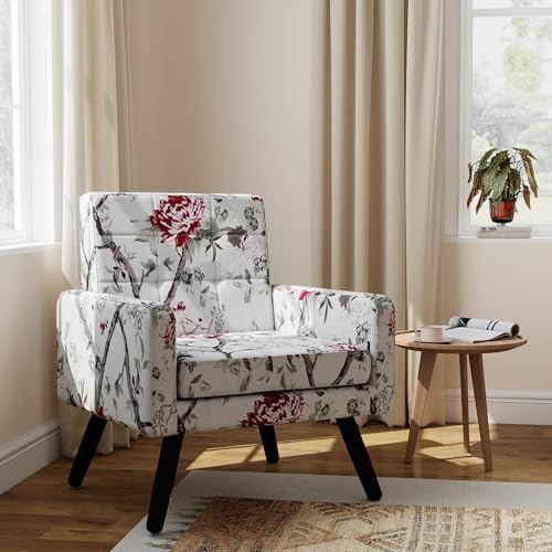 Mid Century Modern Accent Chair for Living Room