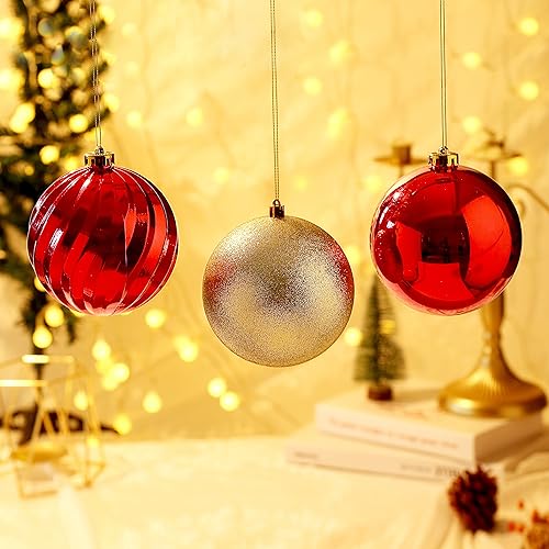 50pcs Shatterproof Christmas Ball Tree Ornaments (50 Count)