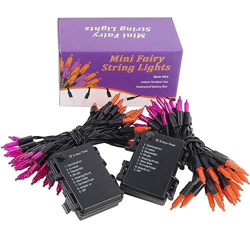 2 Pack 50 LED Outdoor Halloween Lights (2 Count)