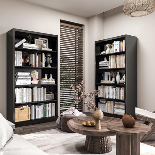 66" Tall Metal Bookcase