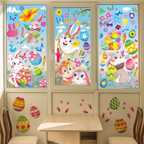 Large Easter Window Clings