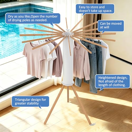 Tripod Foldable Clothes Rack