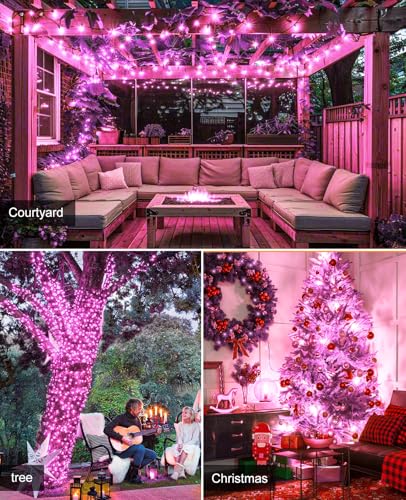 80FT 240 LED Christmas Lights Outdoor
