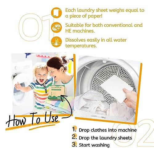 Laundry Detergent Sheets Up to 160 Loads (160 Count)