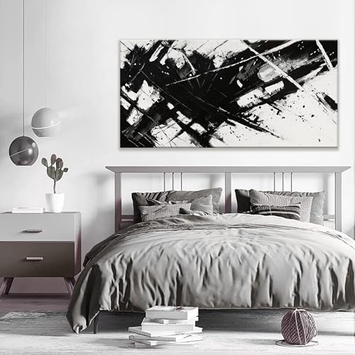 Large Abstract Wall Art For Living Room Abstract art 29" X 58"