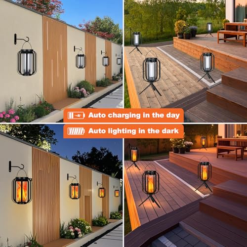 Solar Lantern Outdoor Lights (2 Count)