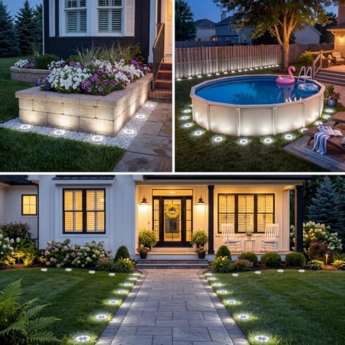 Mini Solar Ground Lights 2 Pack (2 Count)