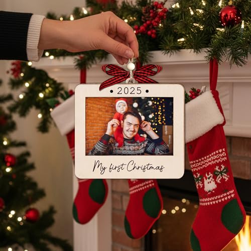 Babys First Christmas Ornament 2025 Girl And Boy