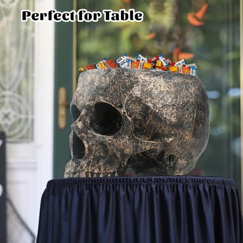 Halloween Skull Candy Bowl