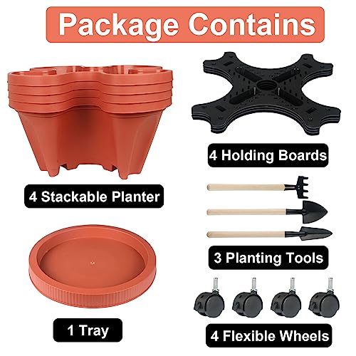 Vertical Planter Tower (2 Count)