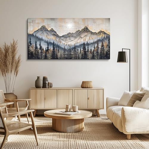 Large Canvas Wall Decor For Bedroom Large Wall Art For Living Room Dining Room Modern Office Abstract Ink