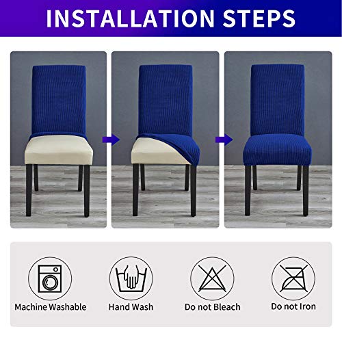 Stretch Chair Covers for Dining Room Set of 6