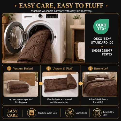 Full Size Comforter Sets Brown