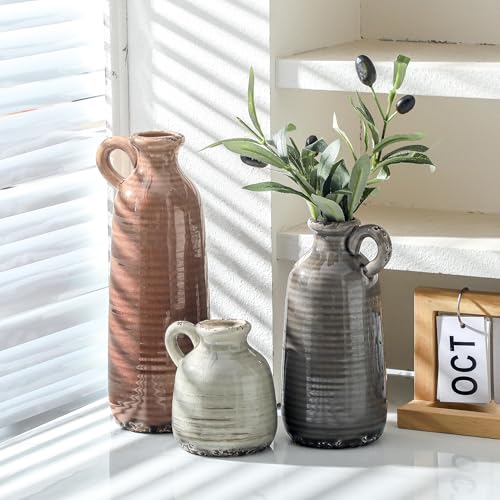 Ceramic Vases Set of 3 (3 Count)