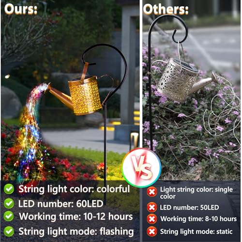 Solar Watering Can Light