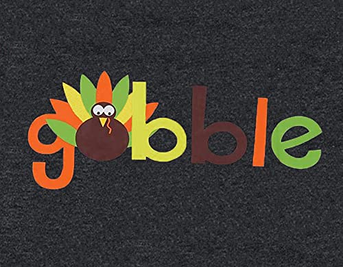 Thanksgiving Shirt for Women Gobble Long Sleeve Funny Graphic Tees M