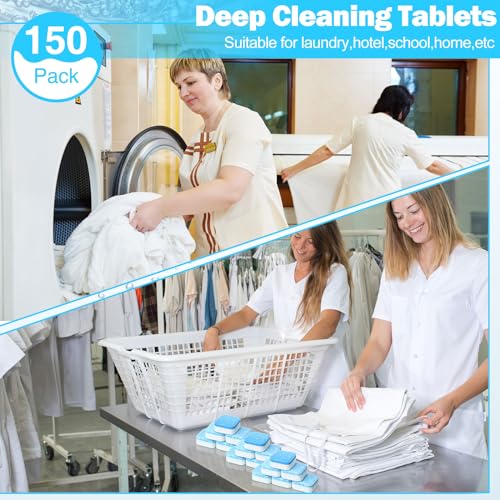 150 Pcs Washer Machine Cleaner Tablets (150 Count)