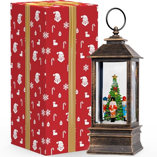 10'' Nutcracker Snow Globe