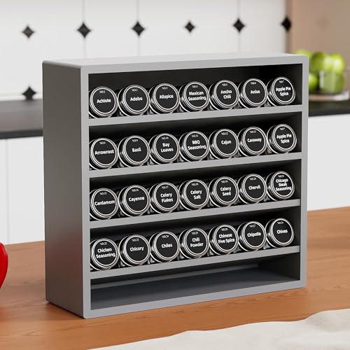 4 Tier Spice Rack Organizer for Cabinet