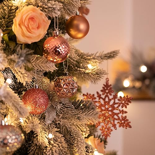 50ct Christmas Tree Decorations Ball Ornaments 2 Inches (50 Count)