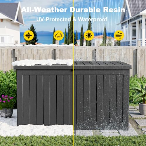 280 Gallon Resin Deck Box