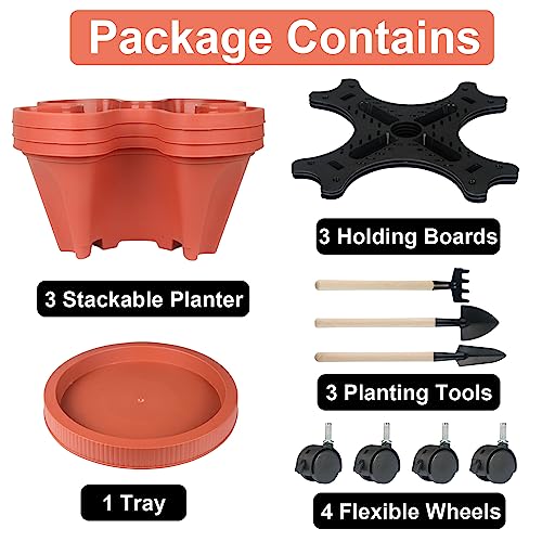 Vertical Planter Tower (2 Count)