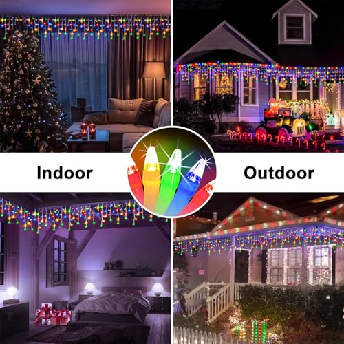 132FT 1332 LED Outdoor Christmas Lights