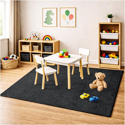 Soft & Colorful 3' Round Kids Classroom Area Rug