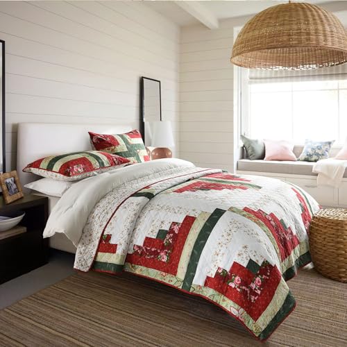 Handmade Quilted 100% Cotton King Comforter Set for Bed