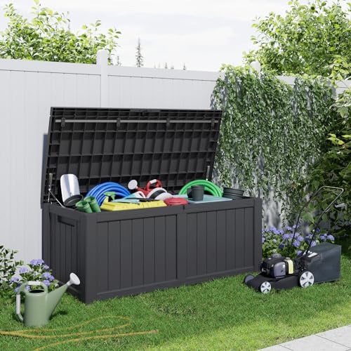 120 Gallon Resin Deck Box