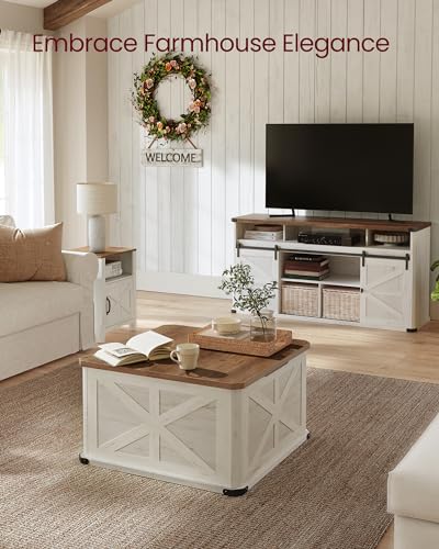 Farmhouse Coffee Table with Storage