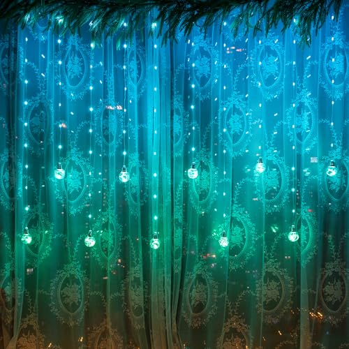 Color Changing Wishing Ball Curtain Lights