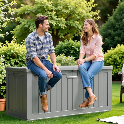 250 Gallon Resin Deck Box