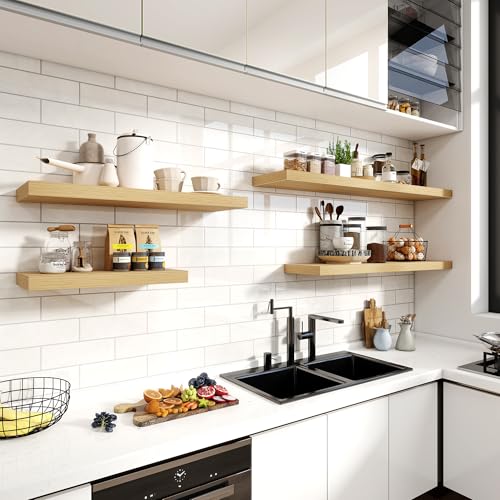 55 Inch Floating Shelves