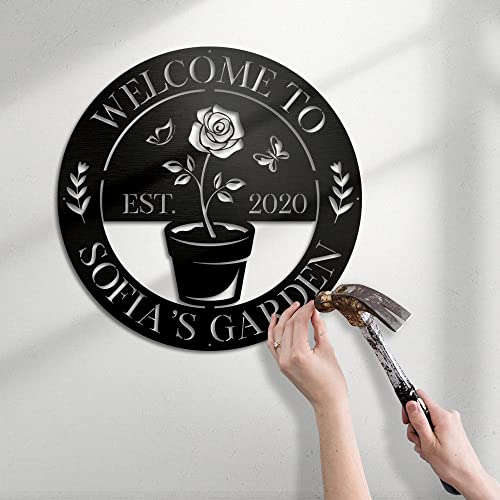 Custom Metal Garden Decor