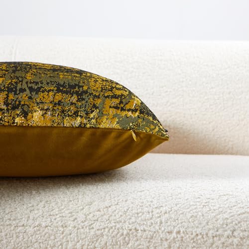 Luxury Sun Gold Pillow Covers 22x22
