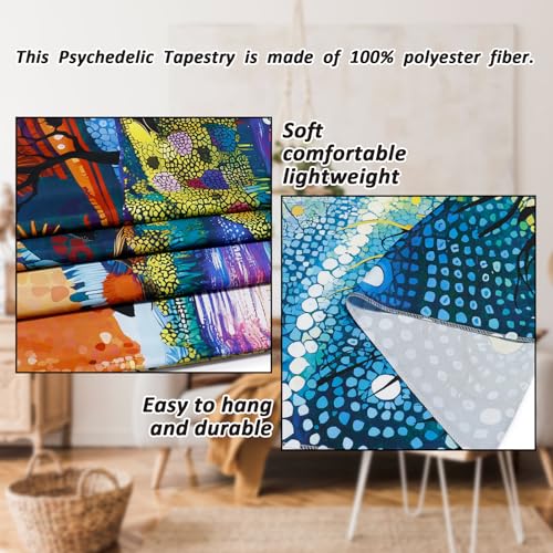 Tree of Life Tapestry Trippy Sun Forest Tapestries Colorful Starry Sky Tapestries Hippie Nature Landscape Tapestry Wall Hanging for Living Room Bedroom