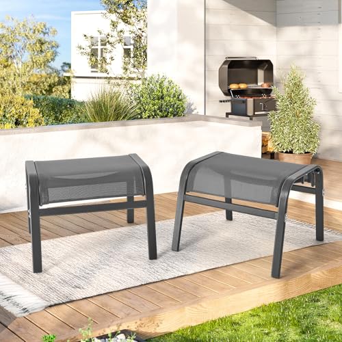 Outdoor Ottoman Set of 2 (2 Count)