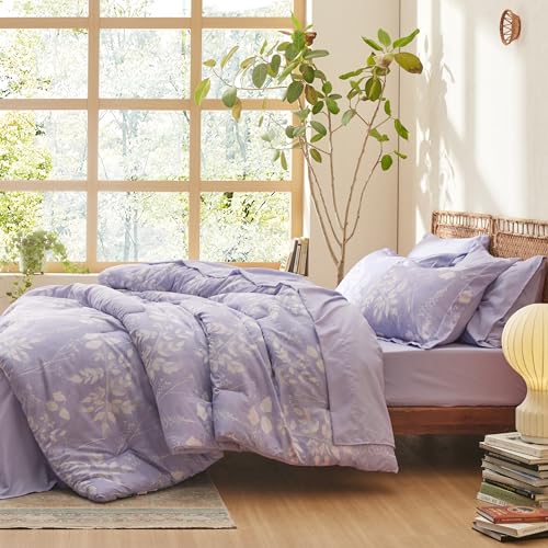 Floral Lavender Comforter Set