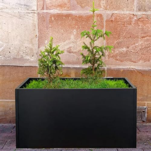 Black Planter Box 36" L x 12" W x 16" H