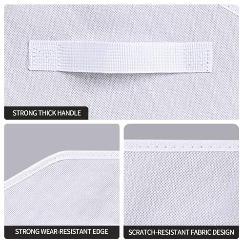 Fabric Bins for Organization (6 Count)