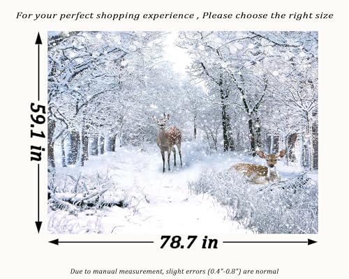 Winter Tapestry Wall Hanging