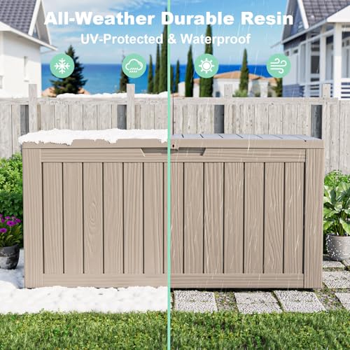 75 Gallon Resin Deck Box