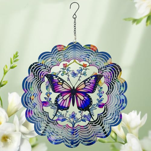 Wind Spinners Outdoor Butterfly