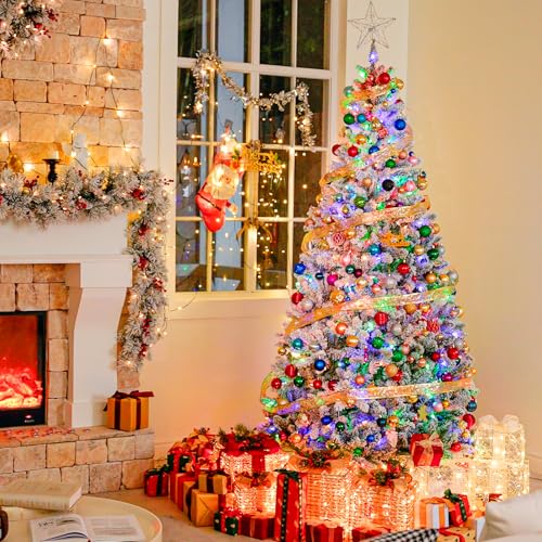 7.5 ft Prelit Christmas Tree with 1
