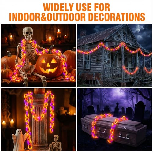 10 ft Halloween Chain Lights