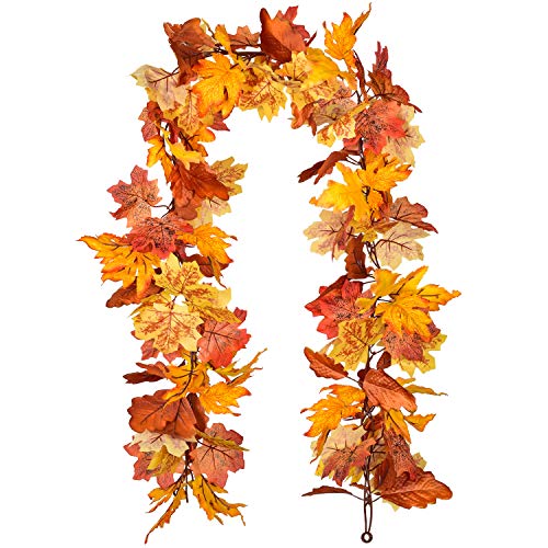 Fall Garland Maple Leaf (11.8 Foot)