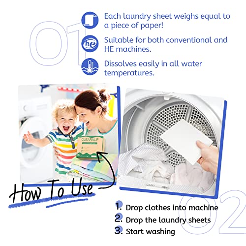 Laundry Detergent Sheets Up to 160 Loads (160 Count)